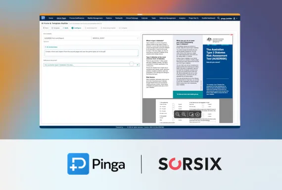Pinga interface(AI Form & Template Builder)