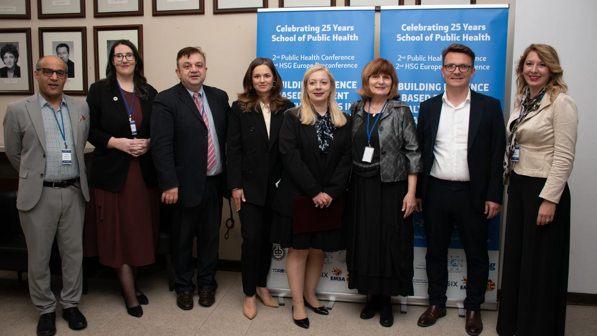 Sorsix CEO, Dragan Sahpaski, with the representatives