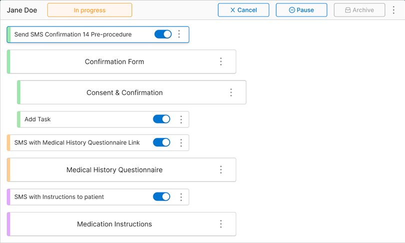 Comprehensive Patient Record Generation